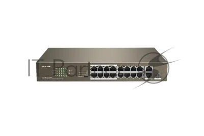 Коммутатор сетевой Tenda F1118P-16-150W 16x10Base-T/100Base-TX 2x10Base-T/100Base-TX/1000Base-T 1x10/100/1000BASE-T/SFP combo F1118P-16-150W