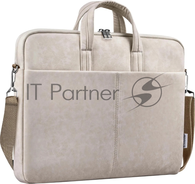 Сумка для ноутбука Defender SOLID 26126 15.6" бежевый