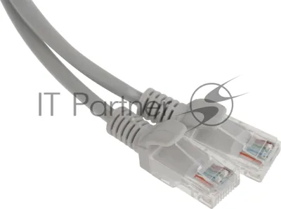 Патч-корд Premier 5-970 1 Гбит/с UTP 4 пары cat.5e CCA molded 2м серый RJ-45 (m)-RJ-45 (m)