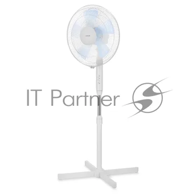 Вентилятор Coolfort CF-2029 белый, напольный, 40 Вт, 3 скорости, 42 см