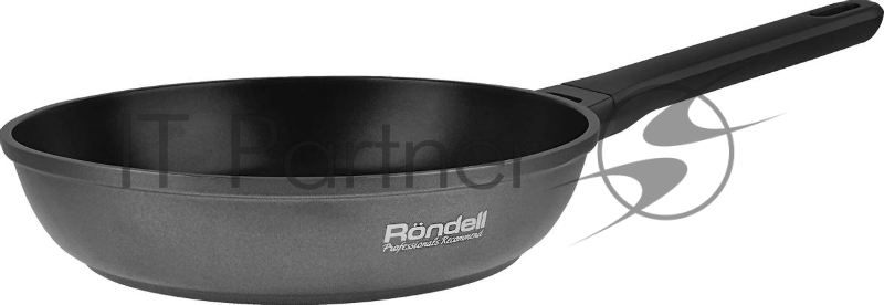 Сковорода Rondell Zorro RDA-1450, 24 см, без крышки, графитовый