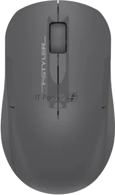 Мышь беспроводная A4Tech Fstyler FG15CS Air2 серый, 1200 dpi, радиоканал, USB, кнопки - 3