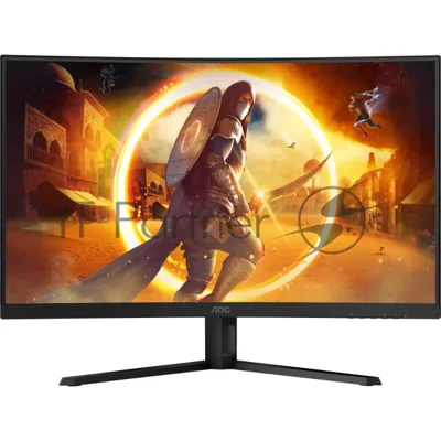 Монитор 32" AOC CQ32G4VE, VA 2560x1440, 180 Гц, 1 мс, 16:9, 300 кд/м², 2xHDMI, 1xDP, 1x3.5 мм, изогнутый R1500, черный