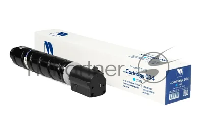 Картридж NVPrint совместимый NV-034 Голубой для Canon iR C1225 (7300k)