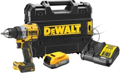 Дрель-шуруповерт DeWalt DCD800E1T-QW, 18 В, 1,7 Ач, 90 Нм, бесщеточный