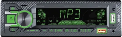 Автомагнитола Digma MCP-515, 1 DIN, Bluetooth, USB Type-A, AUX, пульт ДУ