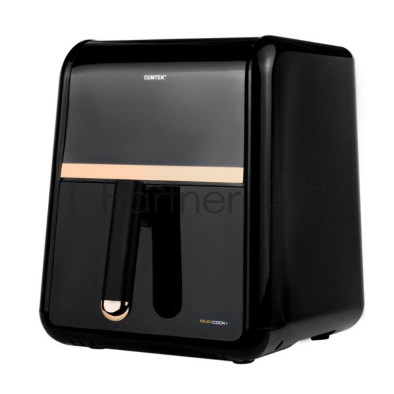 Аэрогриль Centek CT-3102 черный, 1500 Вт, 5 л, сенсор, 8 программ