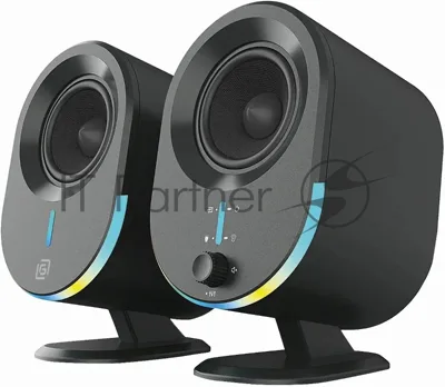 Акустическая система Оклик OK-303A 2.0 черный 20Вт BT