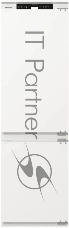 Встраиваемый холодильник Gorenje NRKI517141 белый двухкамерный 175/68 л морозилка снизу, No Frost
