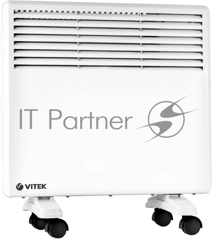 Тепловентилятор Vitek VT-2183 белый, керамический, 20 м², 1000 Вт, термостат