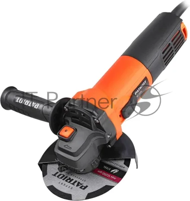 Угловая шлифовальная машина Patriot Optima AG 132L 750Вт 11000об/мин рез.шпин.:M14 d=125мм (110301132)