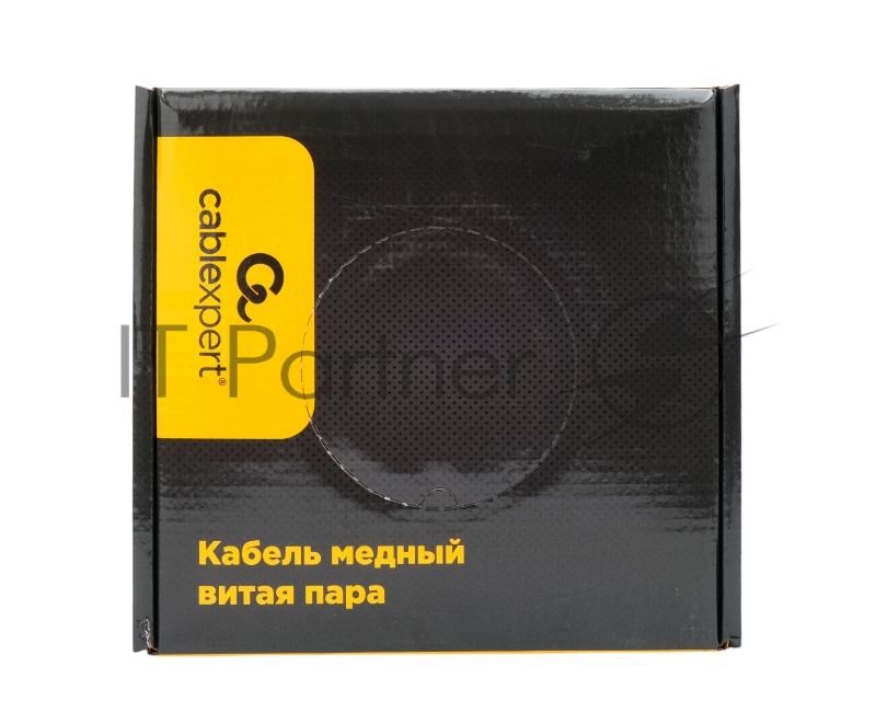 Кабель Cablexpert UPC-5051E-4-CU/100, UTP indoor 4x2x0.51, медный, кат.5e, однож., 100м, box, серый