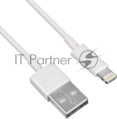 Кабель KingPrice KP-USBAL-1.5m USB (m)-Lightning (m) 1.5м белый