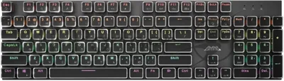 Клавиатура проводная GMNG GG-KB815X (1913914), USB, черный + белый