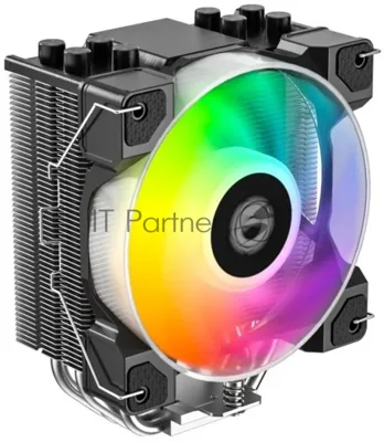 Кулер ID-Cooling SE-214-XT DF ARGB черный 120мм алюминий/медь 1500rpm 27db 4-pin 180W 150мм