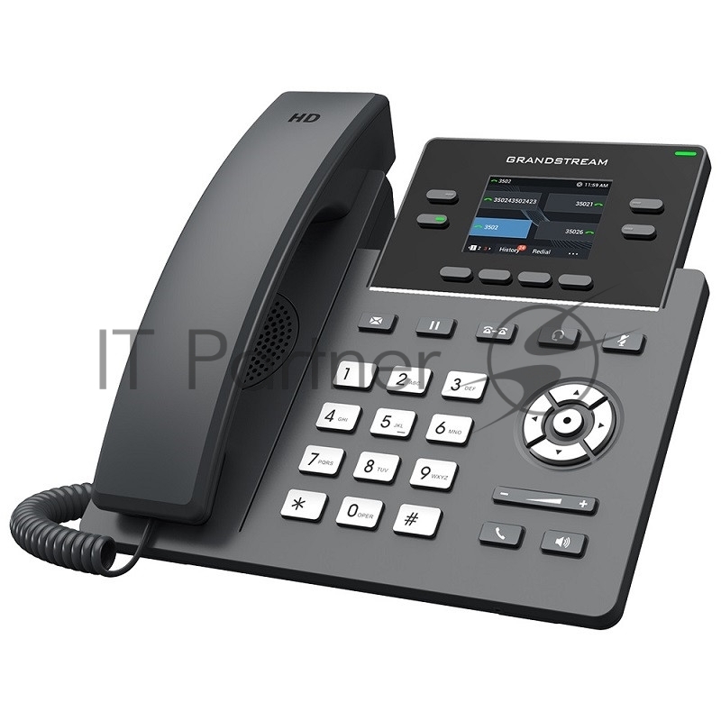 Телефон IP Grandstream GRP-2612G черный