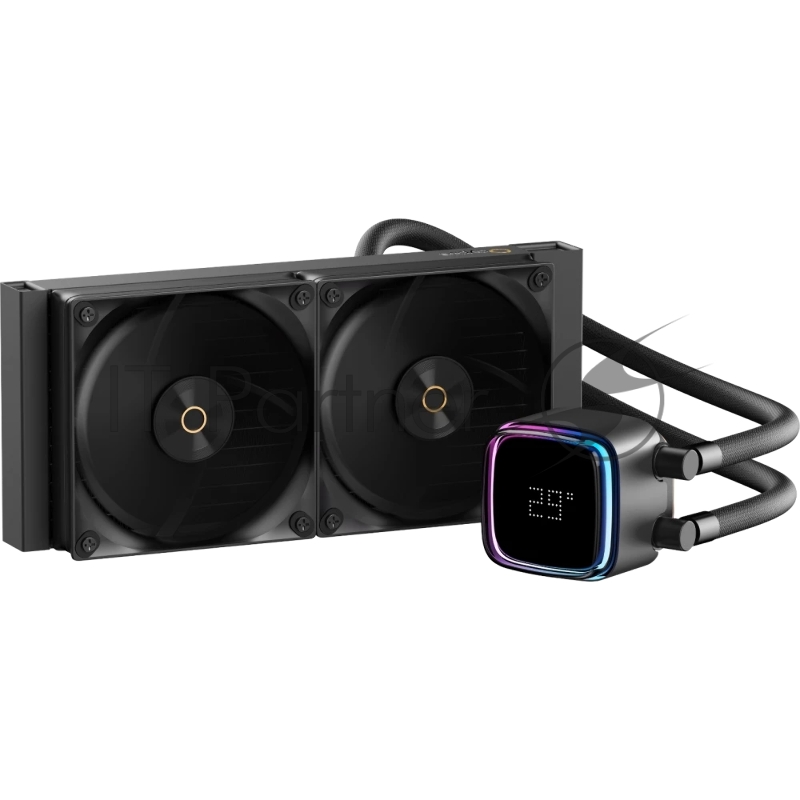 Система жидкостного охлаждения Ocypus Iota L24 BK ARGb черный 280W/All Intel/AMD AM*/Digital display/Screws