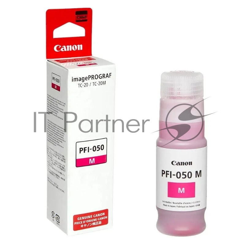 Картридж струйный Canon PFI-050M 5700C001 пурпурный (70мл) для Canon imagePROGRAF TC-20M