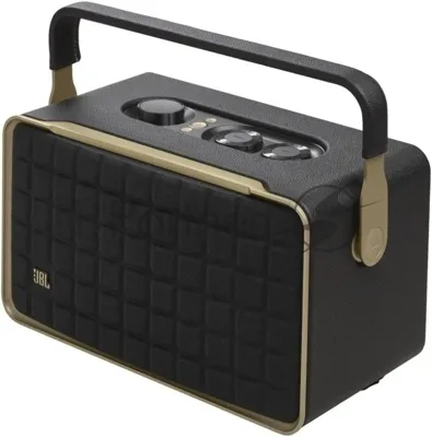 Акустическая система JBL Authentics 300 Google Assistant, Amazon Alexa черный 100W 2.1 BT 4800mAh (JBLAUTH300BLKUK)