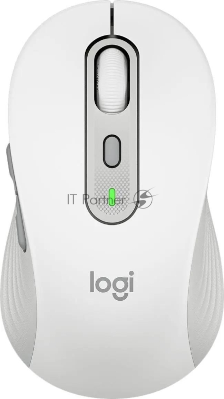 Мышь беспроводная Logitech M750 белый, 4000 dpi, радиоканал, Bluetooth, USB, кнопки - 5