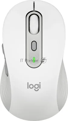Мышь беспроводная Logitech M750 белый, 4000 dpi, радиоканал, Bluetooth, USB, кнопки - 5