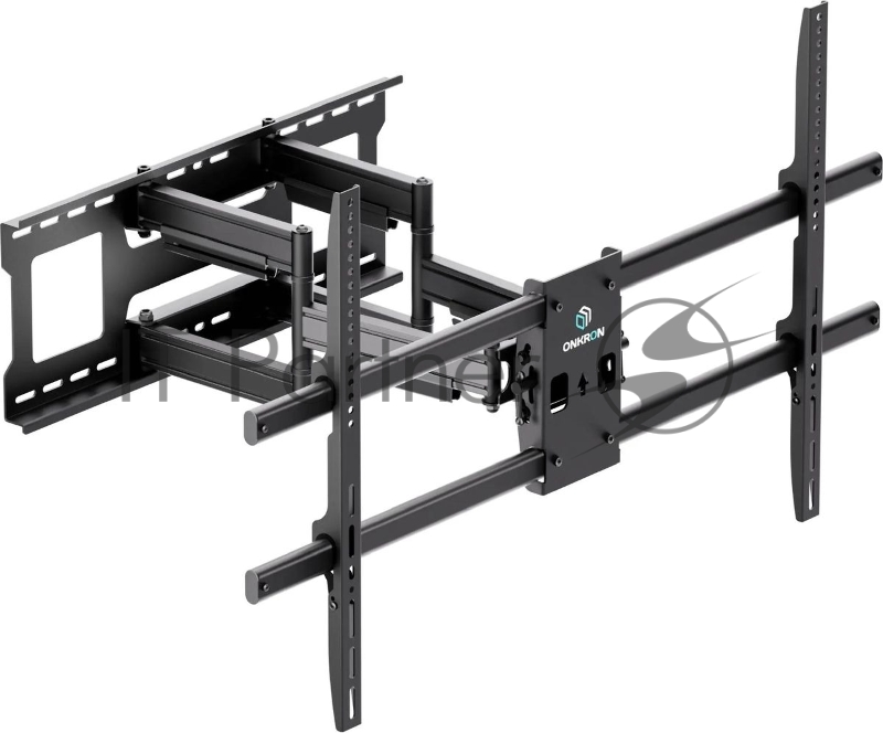 Кронштейн для телевизора ONKRON M10 черный 42"-110" макс.100кг настенный поворотно-выдвижной и наклонный