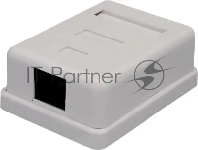 Розетка Suprlan 10-0355-1, RJ45 1 кат.6 UTP