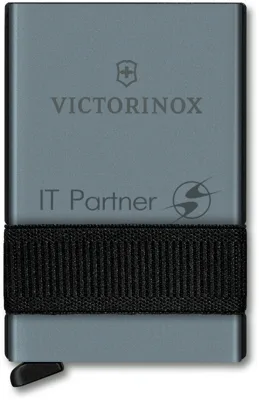 Швейцарская карта Victorinox Smart Card Wallet Sharp (0.7250.36) серый коробка подарочная