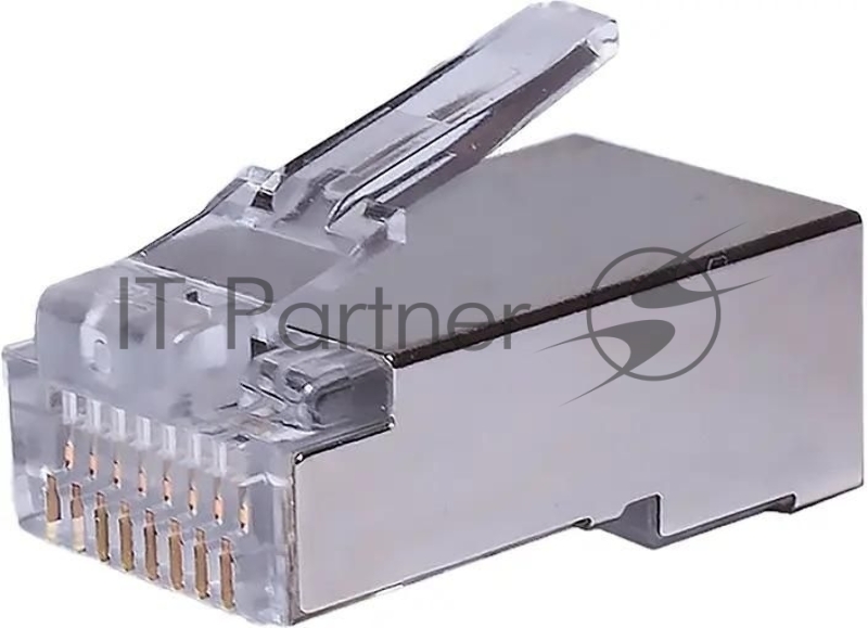 Коннектор Suprlan 10-0231-1, FTP cat.5e RJ45, 10 шт, прозрачный