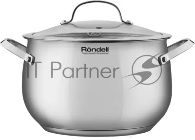Кастрюля Rondell Calypso RDS-1672 5.8 л. d=22 см (с крышкой) сталь