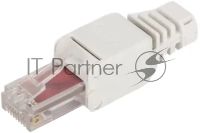 Коннектор Lanmaster LAN-TMP-S6 полевой RJ45 кат.6 STP бел. (упак.:1шт)