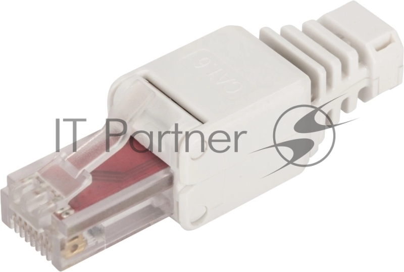 Коннектор Lanmaster LAN-TMP-U6A-WH полев.RJ45 кат.6A UTP бел. (упак.:1шт)