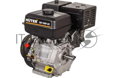 Двигатель бензиновый HUTER GE-188F-25