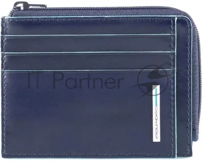 Чехол для кредитных карт Piquadro Blue Square PP4822B2R/BLU2. натур.кожа, синий