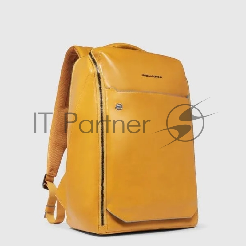 Рюкзак мужской Piquadro Blue Square CA6591B2/G, кожа, шафрановый