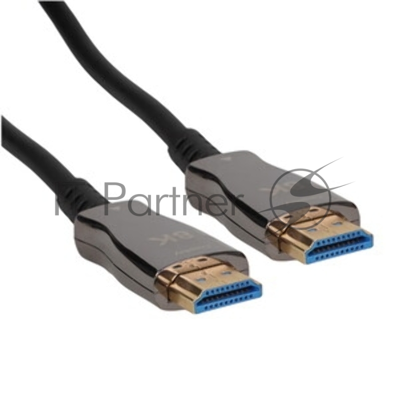 Кабель HDMI Wize AOC-8K-HM-HM-70M оптический, 70 м, 8K/60HZ, 4:4:4, v.2.1, ARC, 19M/19M, черный, коробка