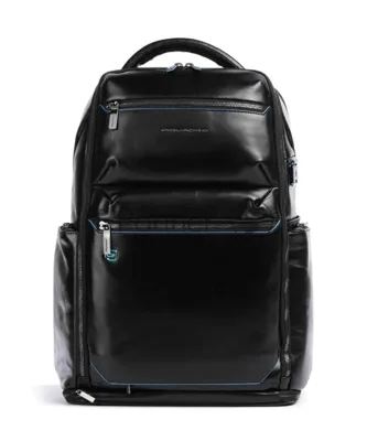 Рюкзак мужской Piquadro Blue Square CA6592B2BM/N, кожа, черный
