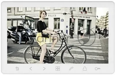 Видеодомофон Tantos Amelie Slim HD SE белый
