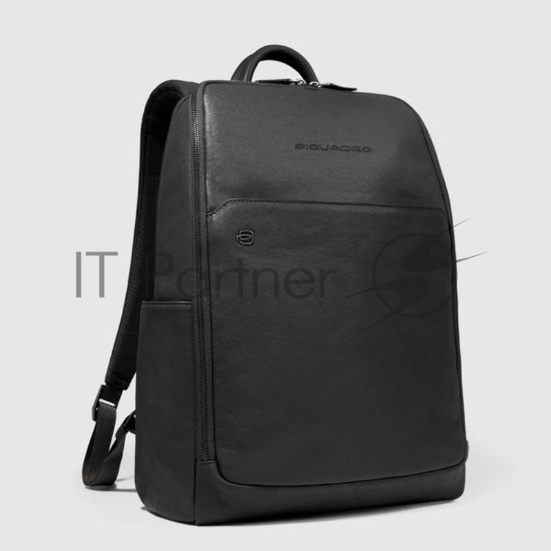 Рюкзак мужской Piquadro Black Square CA6501B3/N, кожа, черный