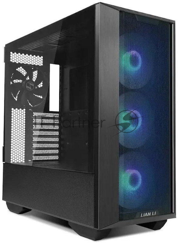 Компьютерный корпус Lian-Li Lancool III RGB черный без БП ATX 10x120мм 3x140мм 2xUSB 3.0 audio bott PSU