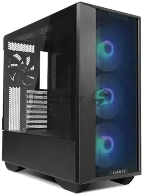 Компьютерный корпус Lian-Li Lancool III RGB черный без БП ATX 10x120мм 3x140мм 2xUSB 3.0 audio bott PSU