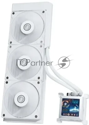 Система жидкостного охлаждения Lian-Li HydroShift LCD 360S Soc-AM5/AM4/1700 белый 4-pin 29.8dB Al+Cu LCD 330W Ret (G89.GHSLCD36SW.R0)