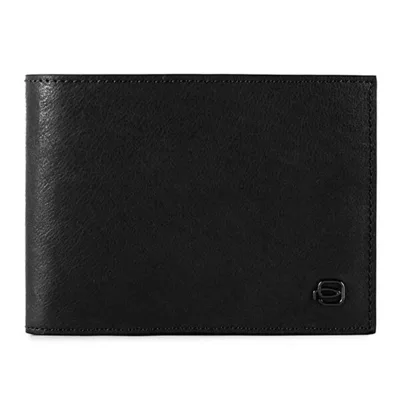 Кошелек мужской Piquadro Black Square PU1392B3R/N, натур.кожа, черный