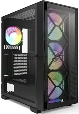 Компьютерный корпус Montech AIR 1000 PREMIUM черный без БП ATX 1x120мм 3x140мм 2xUSB3.0 audio bott PSU