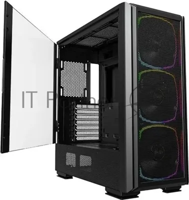 Компьютерный корпус Montech SKY TWO GX черный без БП ATX 3x140мм 2xUSB3.0 1xUSB3.1 audio bott PSU