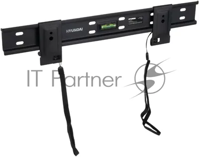 Кронштейн для телевизора Hyundai SL-X1 черный 32"-55" макс.50кг настенный фиксированный