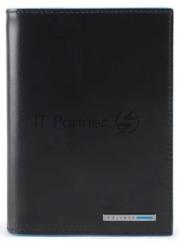 Обложка для документов Piquadro Blue Square PP5246B2R/N черный натур.кожа