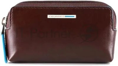 Ключница Piquadro Blue Square PC4216B2/MO, коричневый, натур.кожа