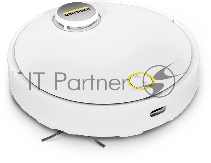 Робот-пылесос Karcher RCV 3 белый, 3200 мAч Li-Ion, уборка сухая/влажная, пылесборник контейнер 0.5 л