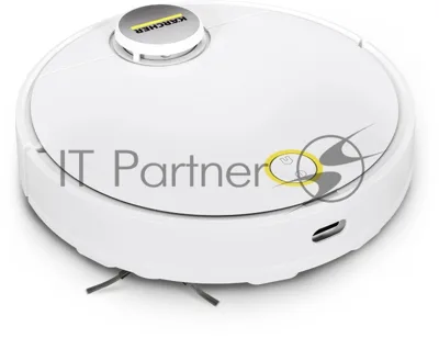 Робот-пылесос Karcher RCV 3 белый, 3200 мAч Li-Ion, уборка сухая/влажная, пылесборник контейнер 0.5 л